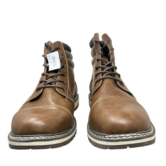 Dexter Tan Leather Men\'s Lace-Up Boots main image 11